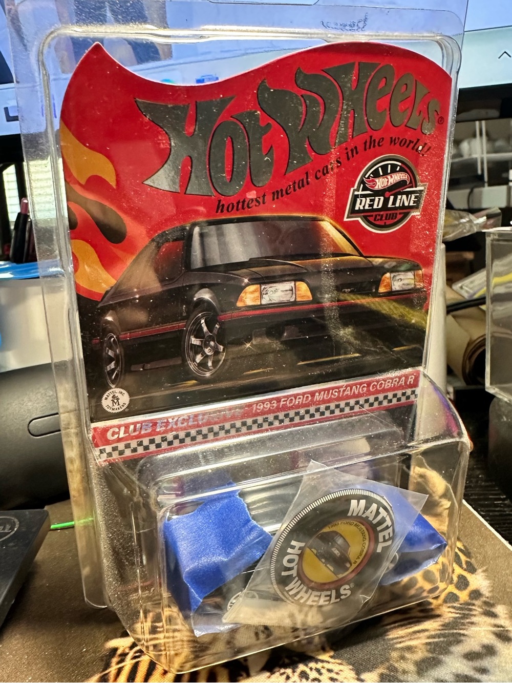 Hot Wheels Red Line Club 1993 Ford Mustang Cobra R HNL15
